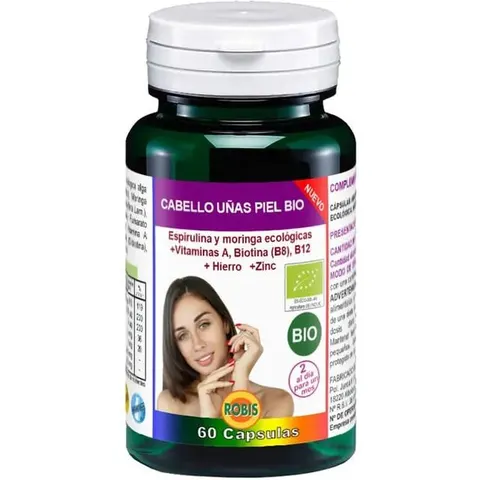 Robis Cabello Uñas Piel Bio 60 Caps – imagen 5