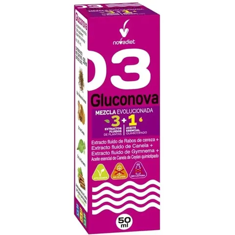 Novadiet Gluconova Gotas 50 ml – imagen 2