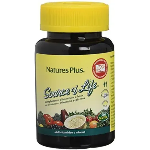 Natures Plus Source Of Life 60 Tabs – imagen 3