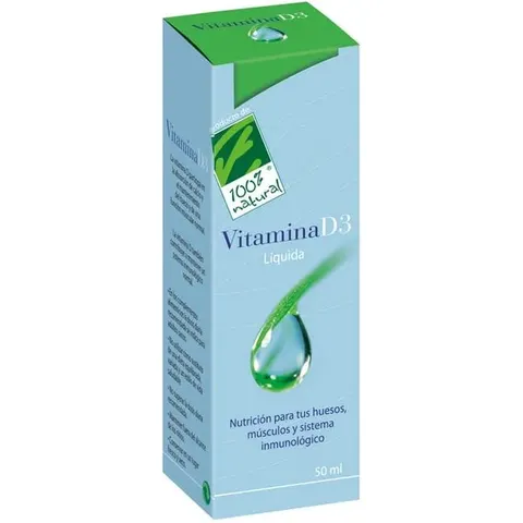 100% Natural Vitamina D3 Líquida 50 ml – imagen 3