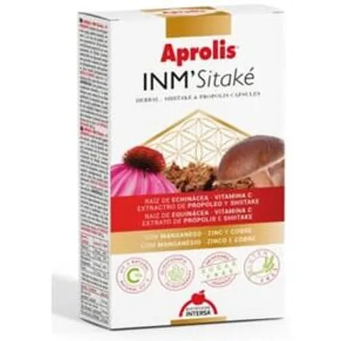 Intersa Inmunes Shitake 60 cápsulas – imagen 3