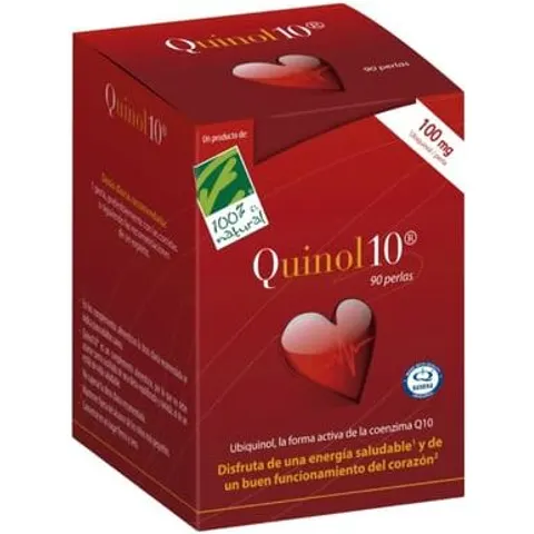 100% Natural Quinol10 100mg 90 Cápsulas – imagen 3