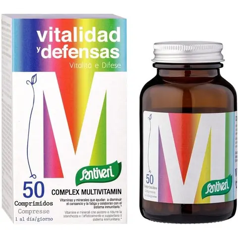 Santiveri BIOCOMPLEX MULTIVITAMIN 40 VCaps – imagen 4