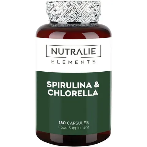 Nutralie espirulina & chlorella 180cap. – imagen 2