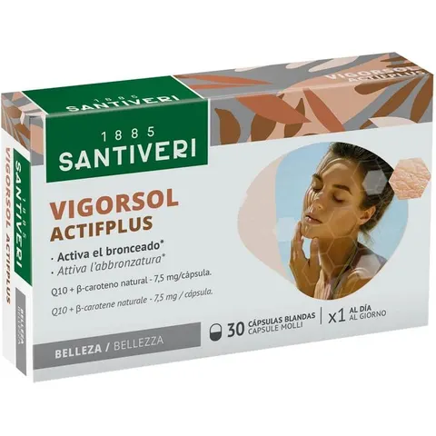 Santiveri Vigor Sol Actif Plus 30 Perlas – imagen 3