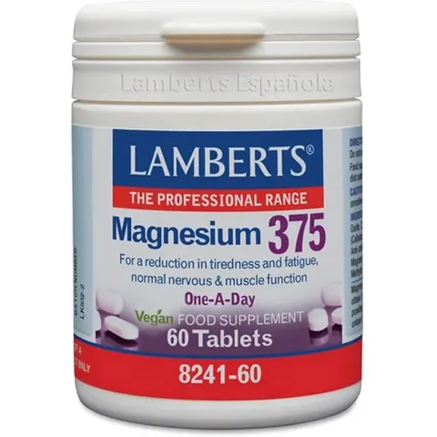 Lamberts Magnesio 375 60 Tabletas – imagen 3