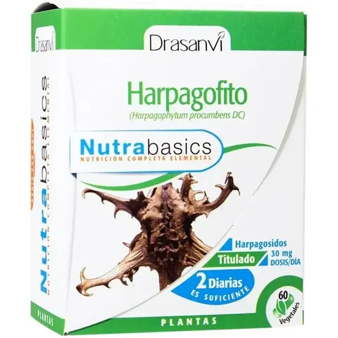 Drasanvi Nutrabasics Harpagofito 60 Cápsulas – imagen 2