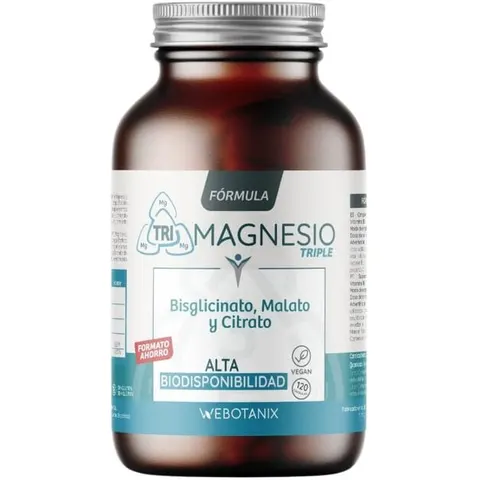 Webotanix magnesio triple 120 cap. – imagen 3