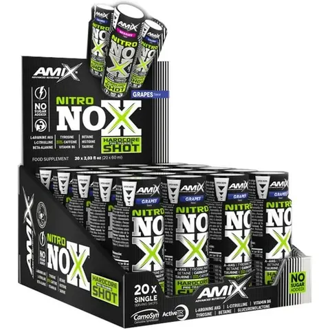 Amix nitronox shot 20x60 ml uva – imagen 2