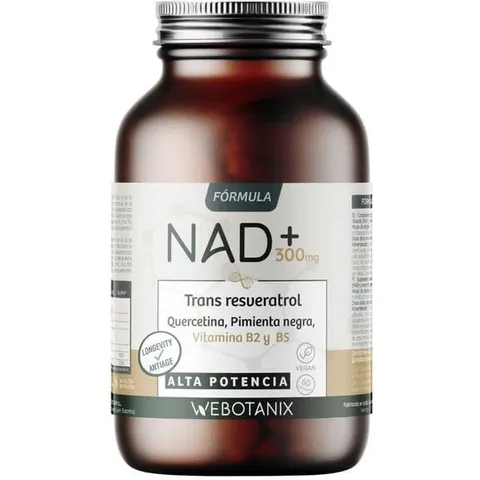 WeBotanix Nad+ Resveratrol 60 Cápsulas – imagen 2