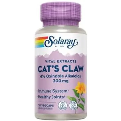 Solaray UÑA DE GATO 30 Caps – imagen 3