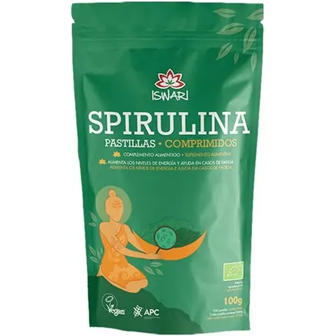 Iswari Spirulina 100 g – imagen 3