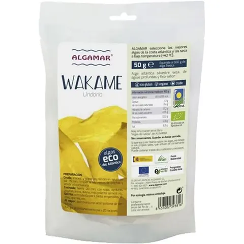 Algamar Alga Wakame 50 gr – imagen 2