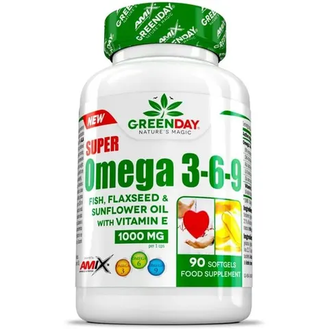 Amix Greenday OMEGA 3-6-9 90 Perlas – imagen 2