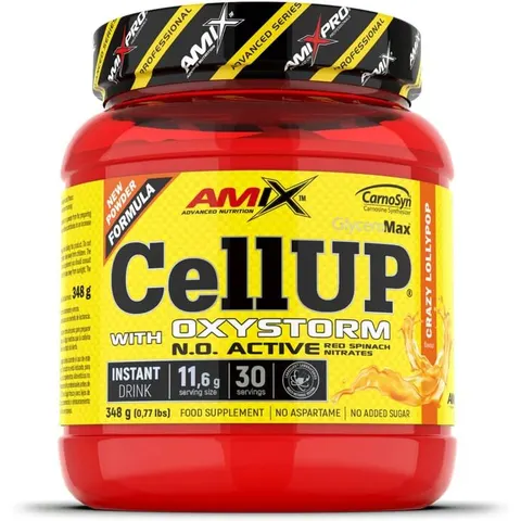 Amix pro cellup oxystorm powder 348 gr piruleta – imagen 2