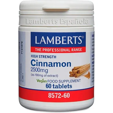 Lamberts CANELA 2500mg 60 Tabs – imagen 3