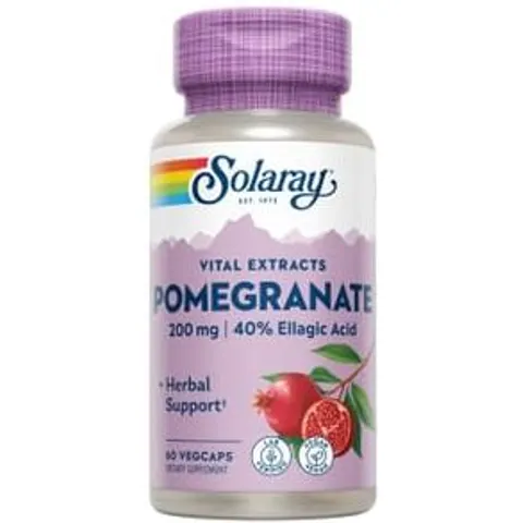 Solaray Granada 200 mg 60 Cápsulas – imagen 3
