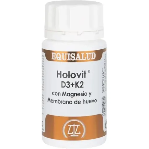 Equisalud Holovit Vitamina D3 + K2 50 Caps – imagen 4