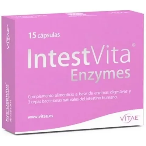 Vitae Intestvita Enzymes 15 Cápsulas – imagen 4