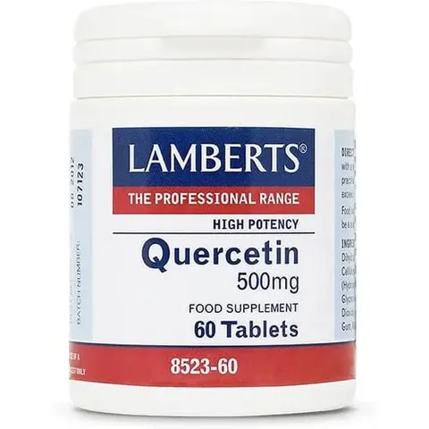 Lamberts QUERCETINA 500mg 60 Tabs – imagen 4