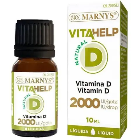 Marnys Vitamina D 2000 UI Líquida 10ml – imagen 3