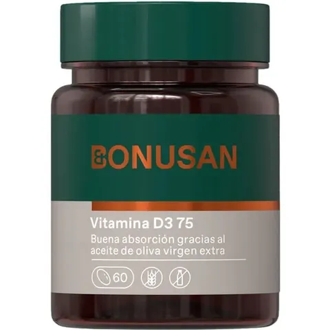 Bonusan Vitamina D3 75mcg 60caps – imagen 4