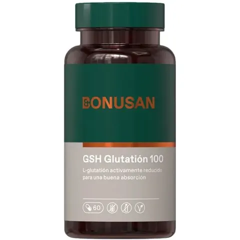 Bonusan GSH Glutatión 100 mg 60 Cápsulas – imagen 3