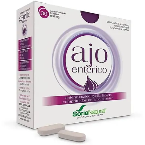 Soria natural ajo enterico 30comp. – imagen 2