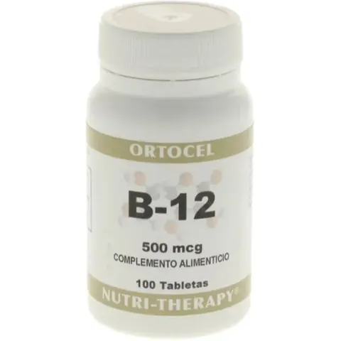 Ortocel Nutri-Therapy Vitamina B-12 500Mcg. 100Comp. – imagen 4
