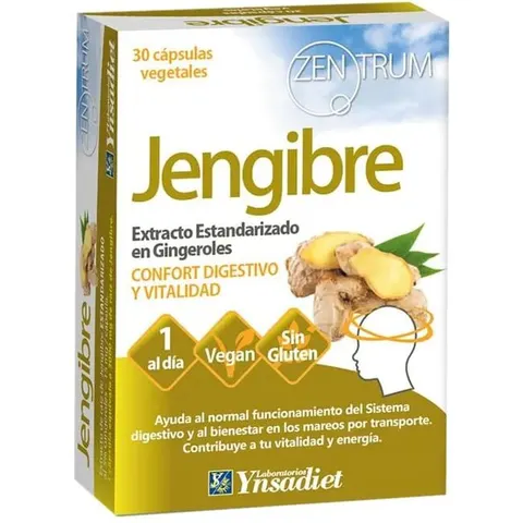 Ynsadiet ZENTRUM JENGIBRE 30 VCaps – imagen 3