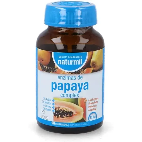 Naturmil ENZIMAS DE PAPAYA COMPLEX 90 Tabs – imagen 3