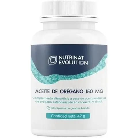 Nutrinat Evolution Aceite de Orégano 150mg 60 Cápsulas – imagen 4
