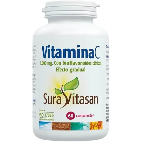 Sura Vitasan Vitamina C 60 comp – imagen 4