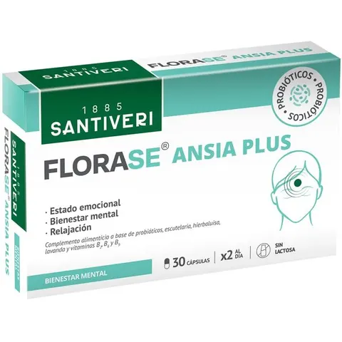 Santiveri Florase Ansia Plus 30 Cápsulas – imagen 3