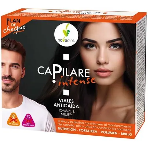 Novadiet capilare intense 12 viales – imagen 2