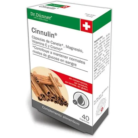Dr Dünner Cinnulin Canela 40 cápsulas – imagen 4