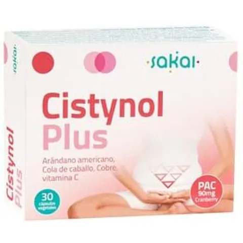 Sakai Cistynol Plus 30 Caps – imagen 2