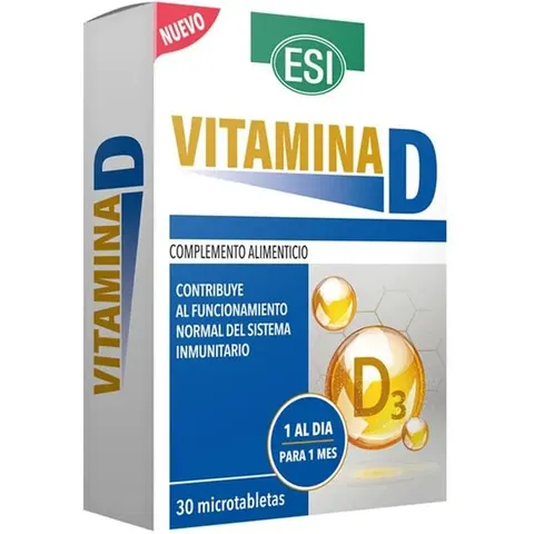 ESI Vitamina D 30 Tabletas – imagen 4