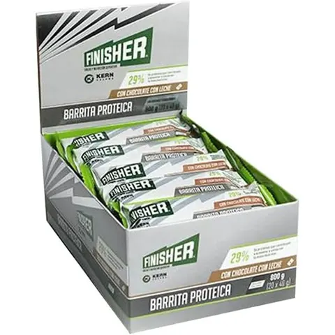 Finisher barritas proteicas choco leche 20 barr – imagen 2