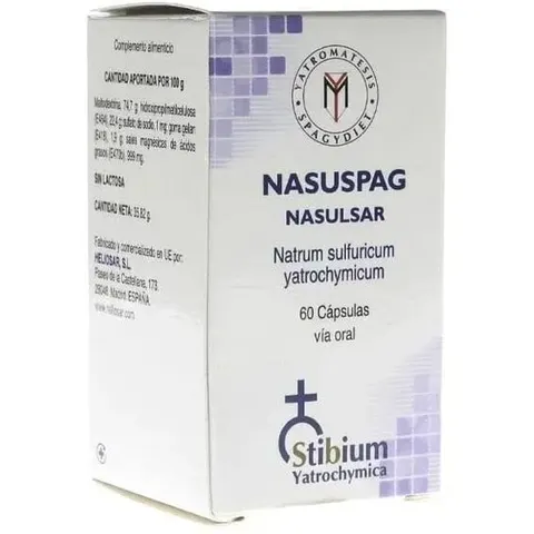 HELIOSAR Nasuspag 60caps – imagen 3
