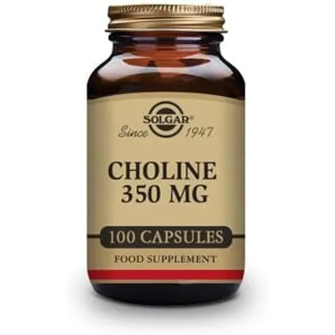 Solgar Colina 350 mg 100 Caps – imagen 5