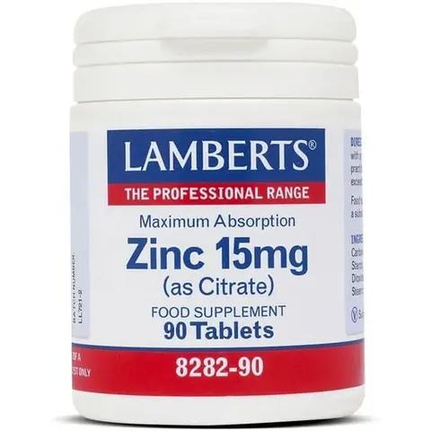 Lamberts ZINC 15mg 90 Tabs – imagen 3