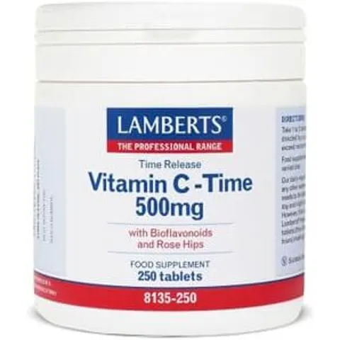 Lamberts Vit C 500 Mg 250 Comp – imagen 4