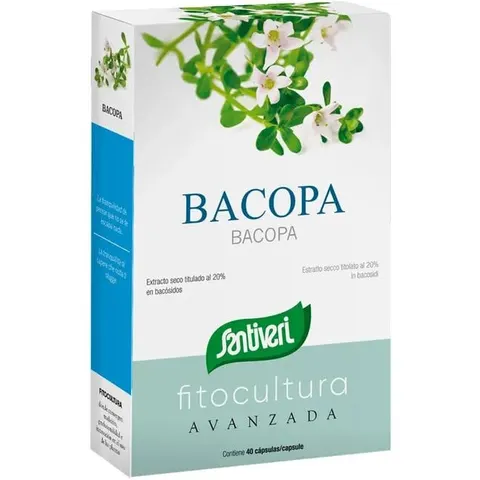 Santiveri Bacopa 40 Cápsulas – imagen 4