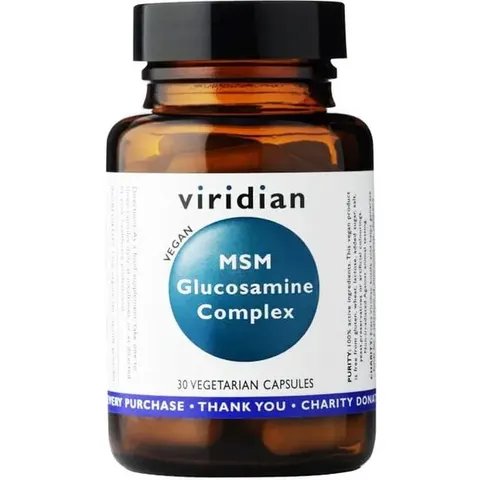 Viridian glucosamina msm 30cap.veg. – imagen 3