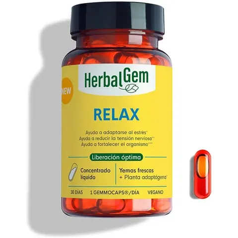 Herbalgem Gemmocaps Stress-Protect Relax 30 Caps – imagen 2