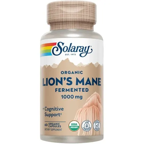 Solaray melena de leon 60cap.veg – imagen 2