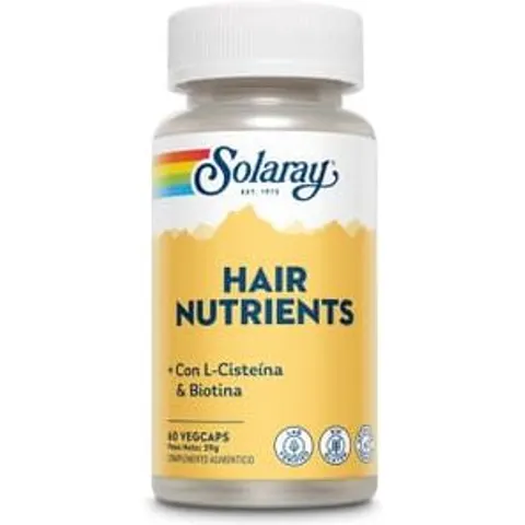 Solaray hair nutrients 60cap. – imagen 3