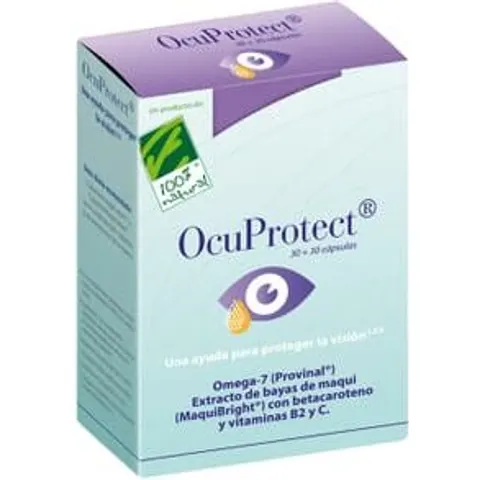 100% Natural OcuProtect 30 Cápsulas – imagen 3