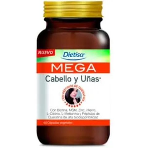 Dietisa mega cabello y uñas 60cap. – imagen 5